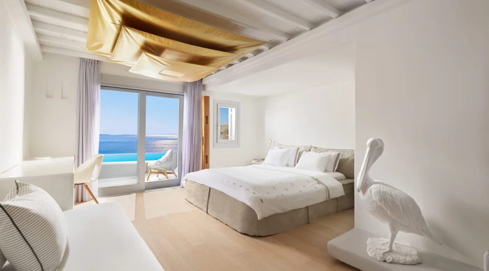 Junior Suite with Private Pool at Cavo Tagoo