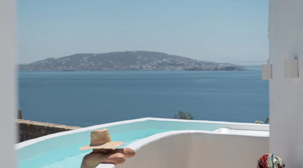 The Rocabella Suite with Sea View & Outdoor Plunge Pool at Rocabella Mykonos