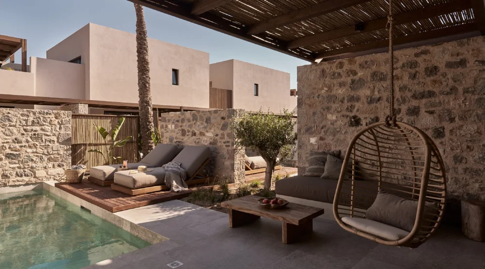 Premium Private Pool Suite at Theros All Suite Hotel