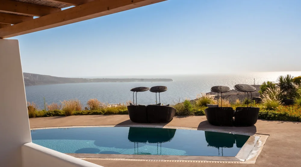 Ilios Pool Villa with Sunset & Sea View at Santo Pure Oia Suite & Villas