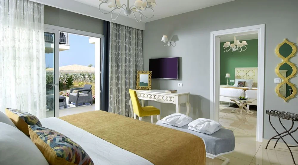 Deluxe Family Room Garden View at Anemos Luxury Grand Resort