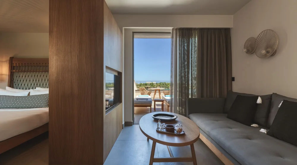 Moonstone Suite Sea View at Castello Infinity Suites