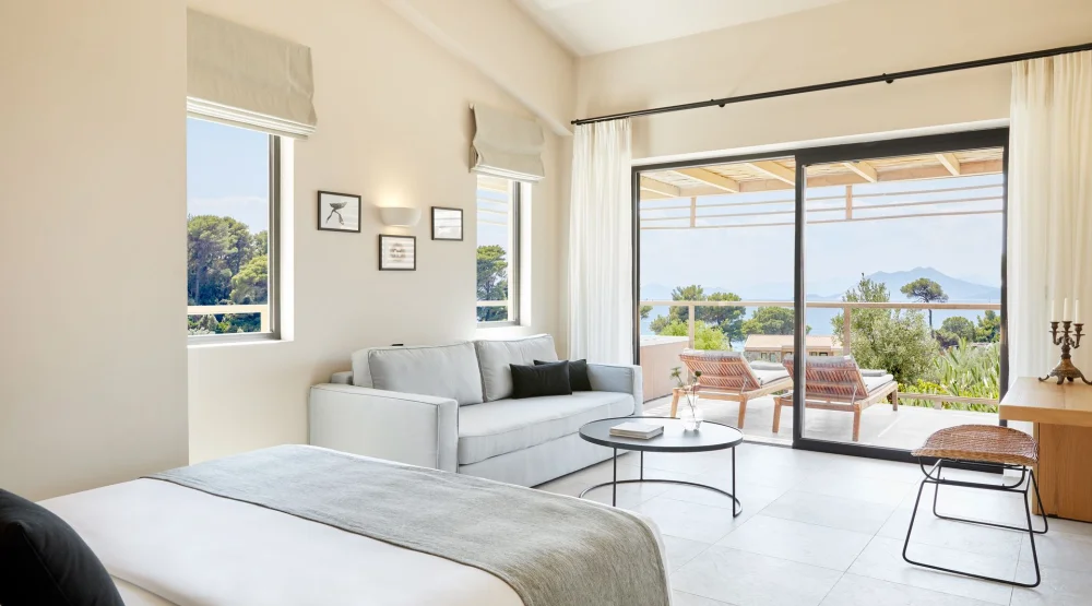 Junior Suite Hot Tub | Nest Grove Rooms Villas & Suites at Elivi Skiathos