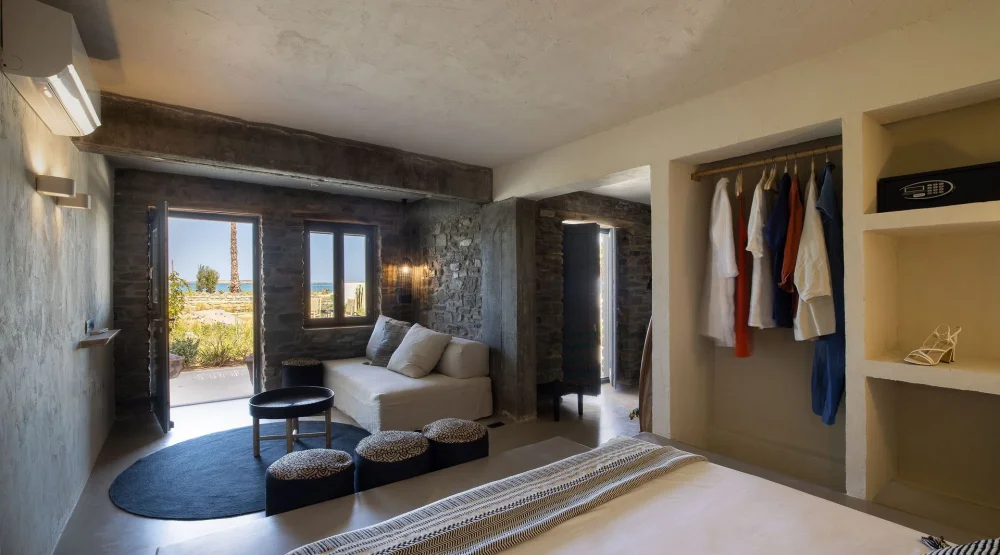 One Bedroom Apartment Ground Floor Sea View at Seesoo Paros Beachfront Resort