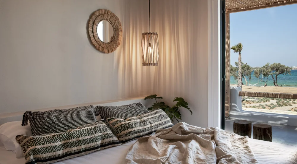 Two Bedroom Apartment Sea View First Floor at Seesoo Paros Beachfront Resort
