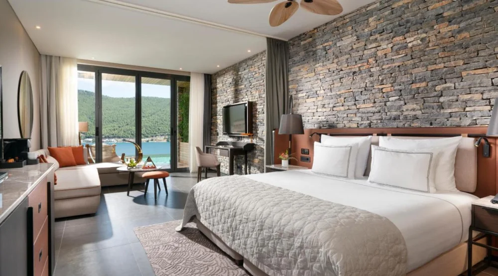 Deluxe Room Partly Sea View at Lujo Hotel Bodrum