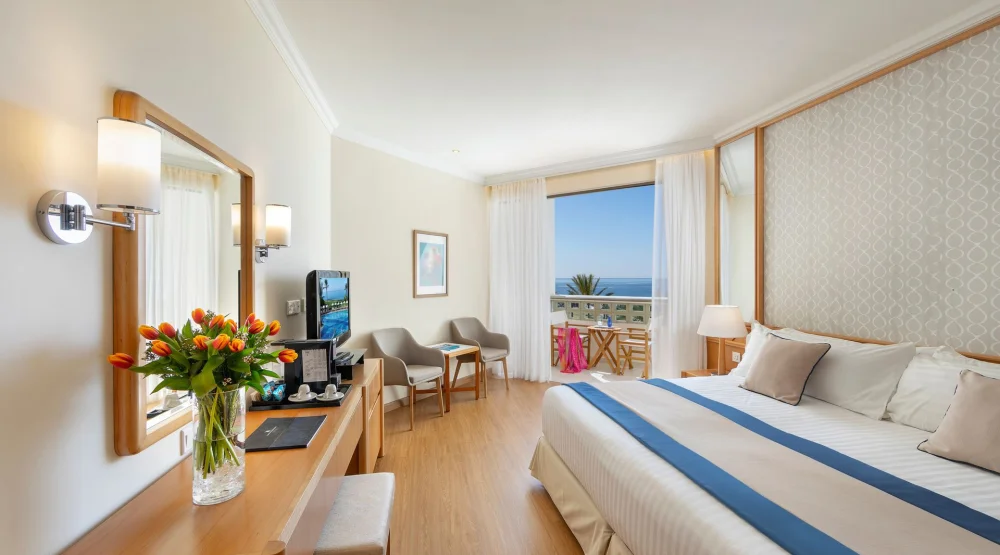 Family Interconnecting Classic Rooms Sea View at Constantinou Bros Athena Beach Hotel