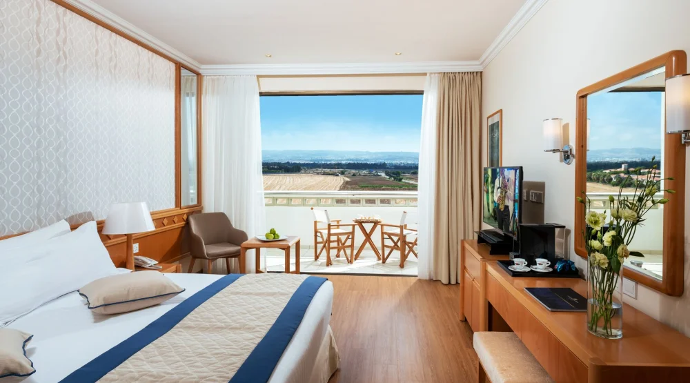 Family Triple Interconnecting Classic Rooms Land View at Constantinou Bros Athena Beach Hotel