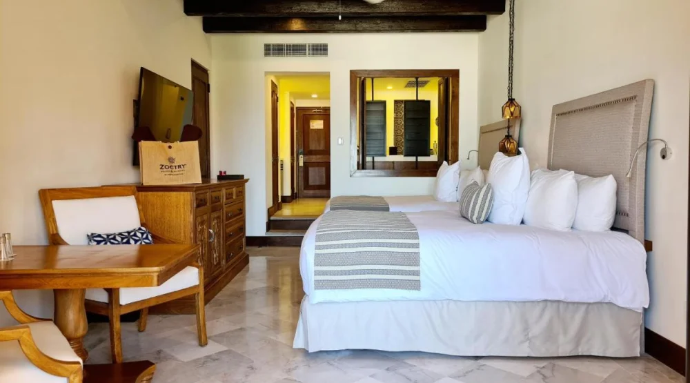 Junior Suite Ocean View Double Beds at Zoetry Casa del Mar Los Cabos