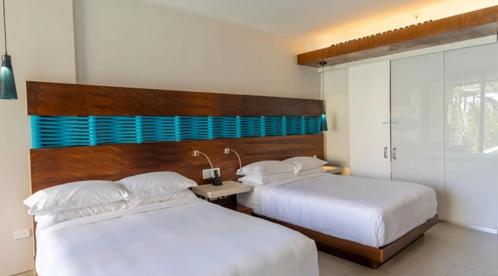 Premium Ocean View, Two Queen at Grand Hyatt Playa Del Carmen Resort
