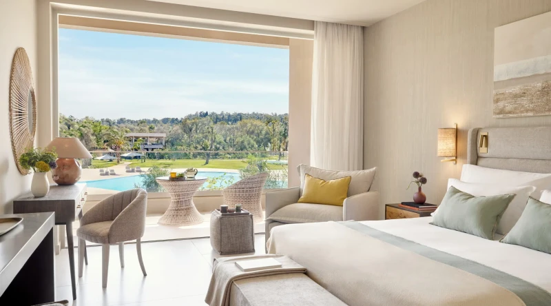 Family Room Pool View at Ikos Odisia