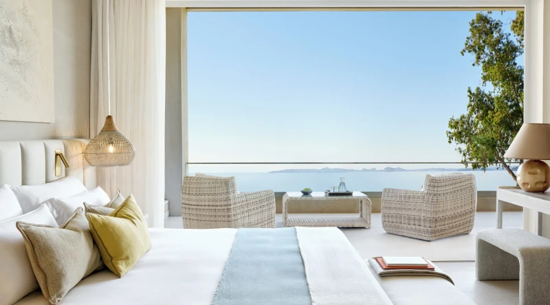 Deluxe One Bedroom Bungalow Suite Balcony at Ikos Odisia