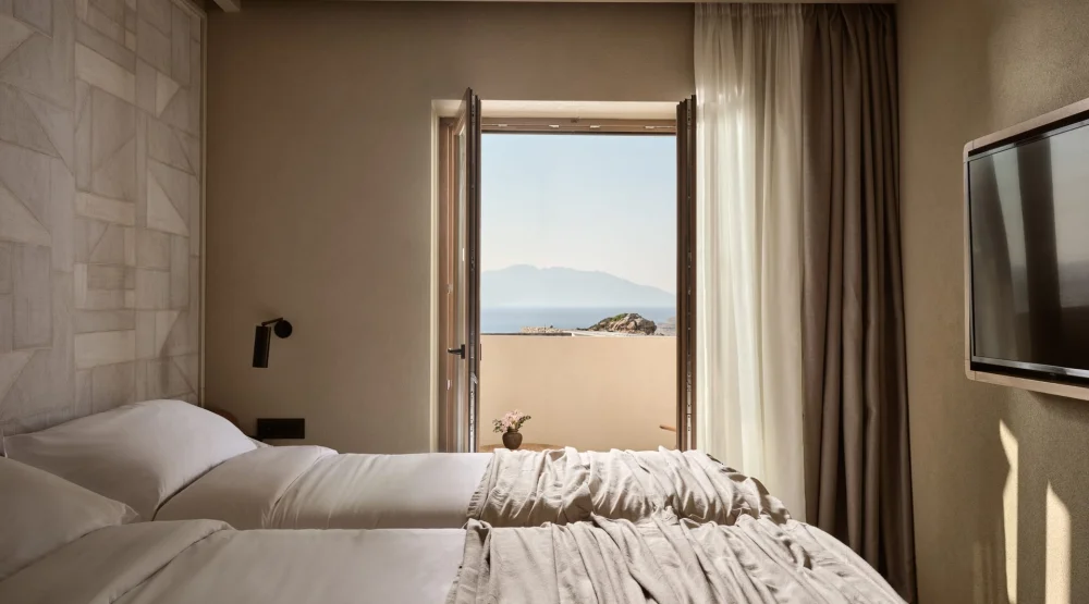 Aegean Room Sea View at Domes Noruz Mykonos