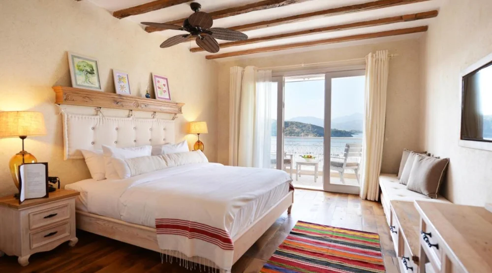 Superior Room Sea View at Hotel Unique Fethiye