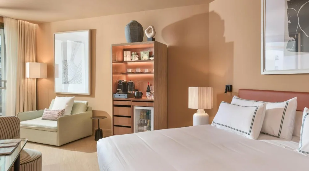 Double Room with Terrace at El Fuerte Marbella