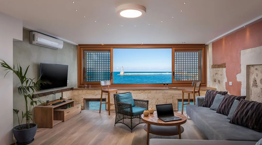 Deluxe Sea View Suite at Residenza Vranas Boutique Hotel