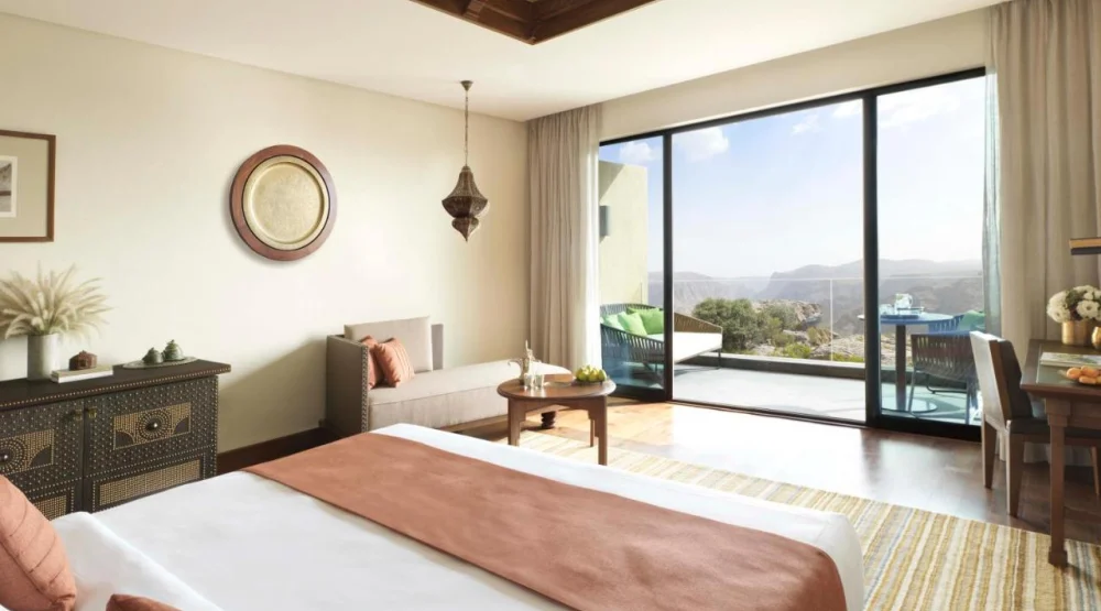 Deluxe Canyon View Room at Anantara Al Jabal Al Akhdar Resort