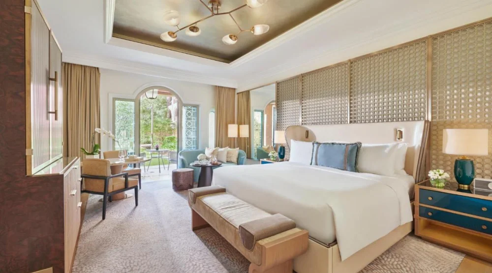 Family Deluxe Garden Terrace Room at Emirates Palace Mandarin Oriental