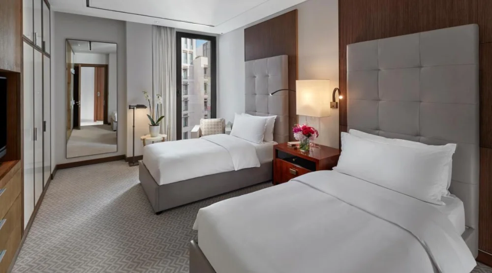 Two Bedroom Apartment One King Two Twin at Mandarin Oriental Doha