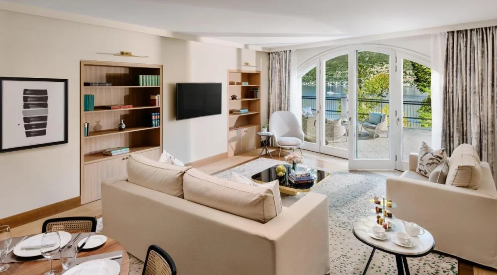 Suite with Lake View at Mandarin Oriental Lago di Como