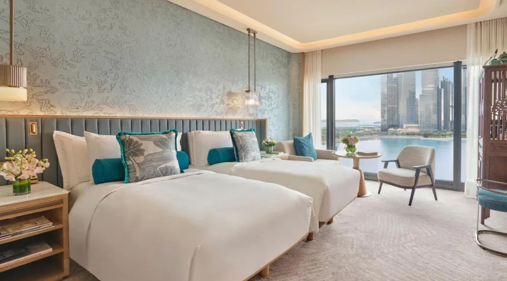 Two Bedroom Premier Marina Bay Suite King and Twin at Mandarin Oriental Singapore