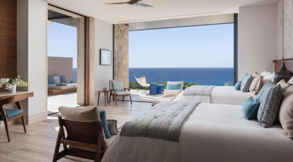 Partial Ocean View, Guest Room, Two Queen(s), Ground Floor, Terrace at Zadun, A Ritz-Carlton Reserve