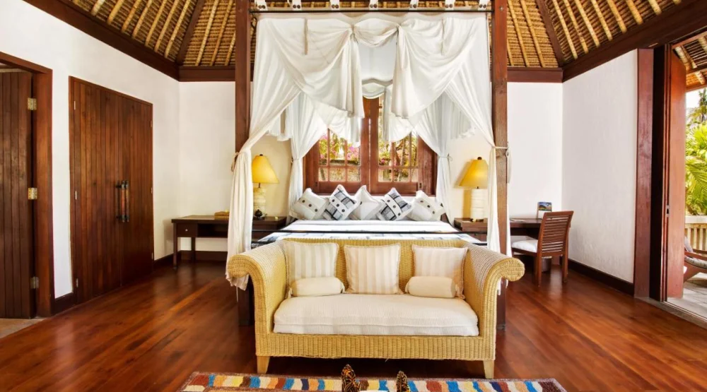 Luxury Garden View Villa with Private Pool at The Oberoi Beach Resort Lombok