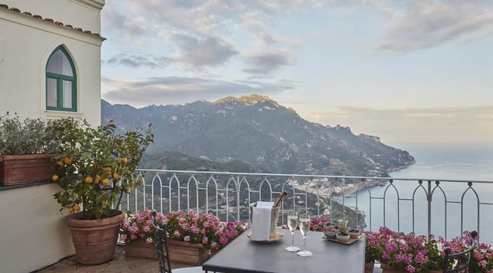 Superior Junior Suite with Garden & Sea View at Caruso, A Belmond Hotel