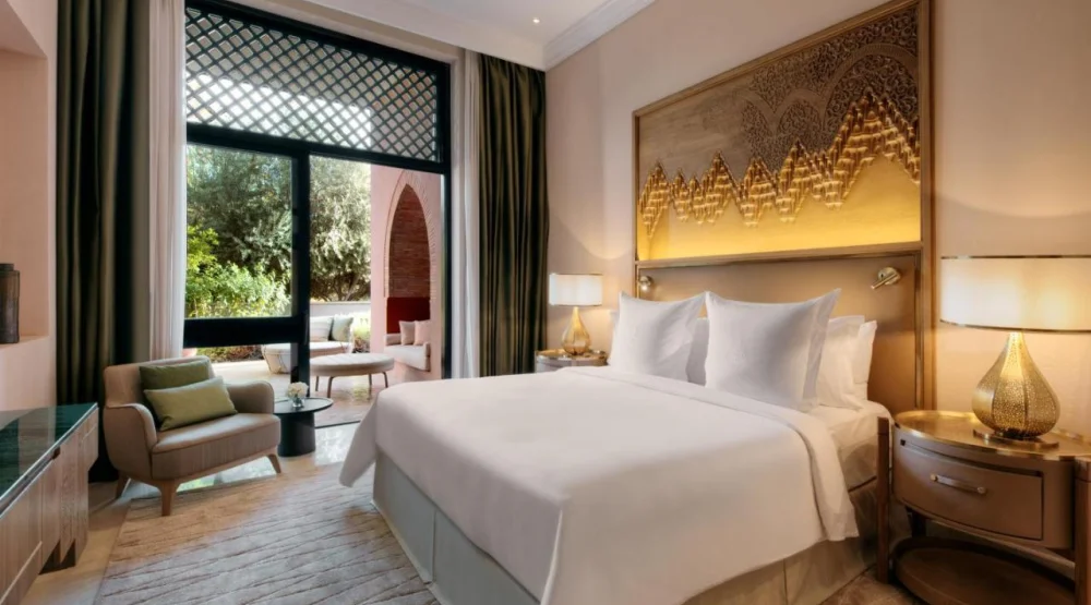 Patio Suite with Private Pool King Bed at Four Seasons Resort Marrakech