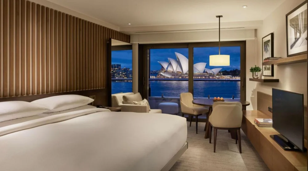 Two Twin Beds with Opera View at Park Hyatt Sydney