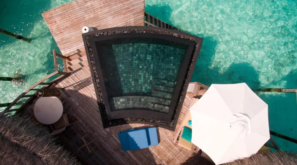 Water Villa with Private Pool at Constance Halaveli