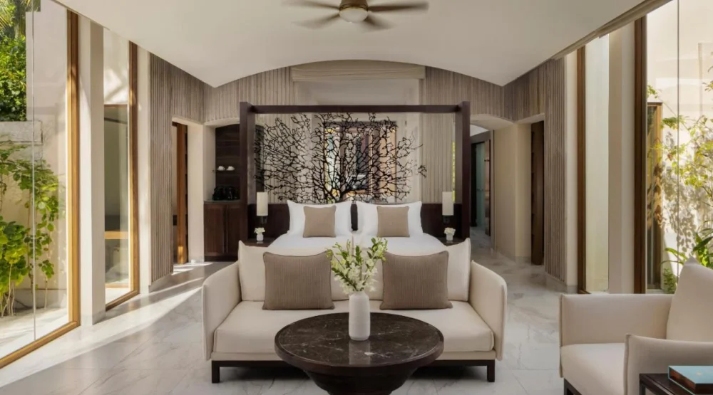 Three Bedroom Beach Suite with Pool at Conrad Maldives Rangali Island