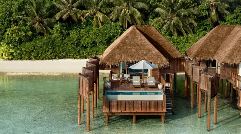 Sunset Water Villa with Pool at Conrad Maldives Rangali Island