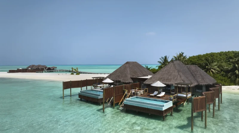 Premier Water Villa with Pool at Conrad Maldives Rangali Island