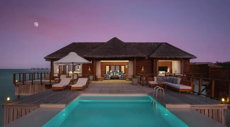Two Bedroom Rangali Ocean Pavilion with Pool at Conrad Maldives Rangali Island