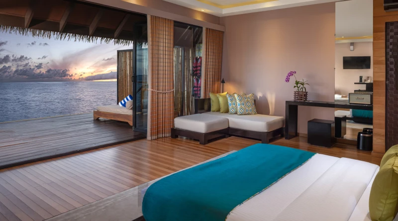 Overwater Villa Jacuzzi at Adaaran Prestige Vadoo