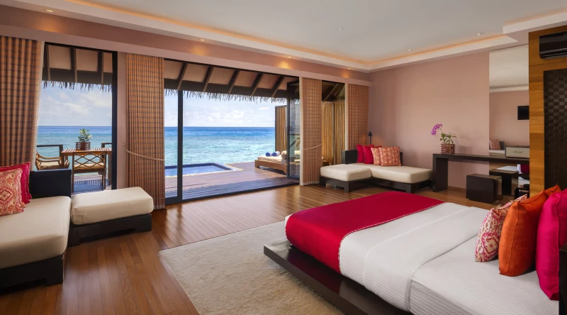Sunset Water Villa with Private Pool & Jacuzzi at Adaaran Prestige Vadoo