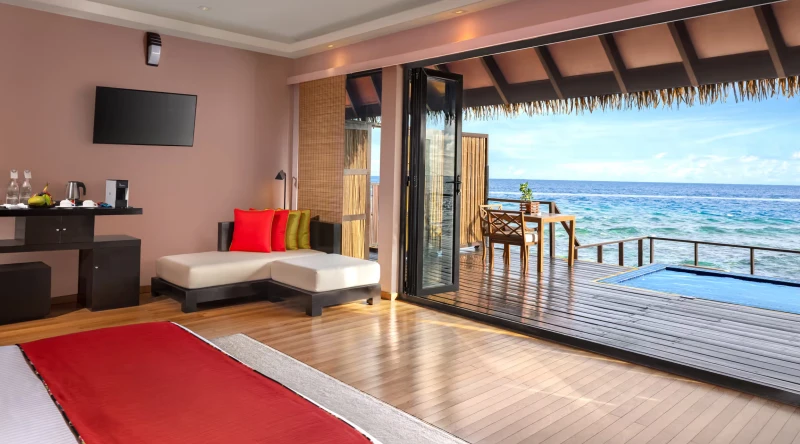 Honeymoon Villa with Private Pool & Jacuzzi at Adaaran Prestige Vadoo