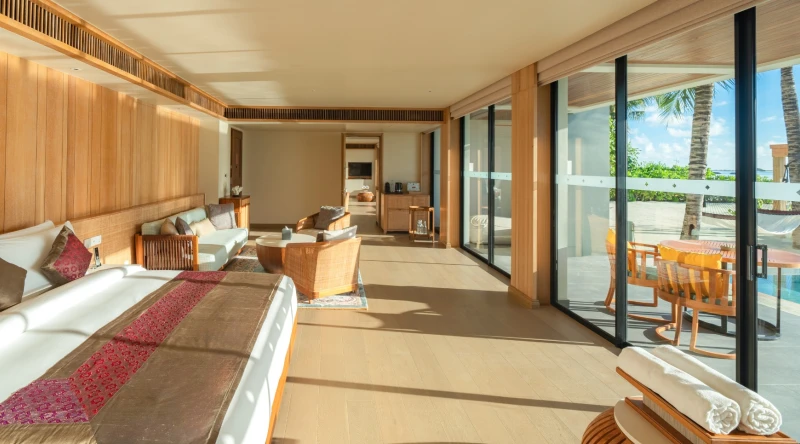 Two Bedroom Beach Villa with Private Pool at Kuda Villingili