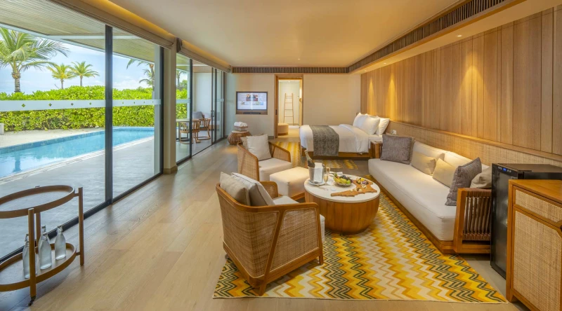 Two Bedroom Beach Residence with Private Pool at Kuda Villingili