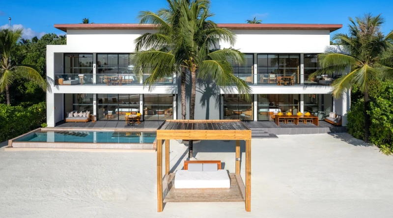 Three Bedroom Beach Residence with Private Pool at Kuda Villingili