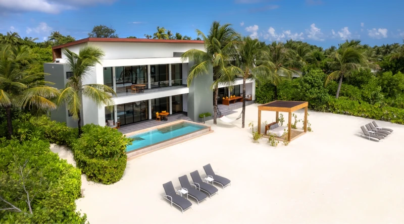 Four Bedroom Beach Residence with Private Pool at Kuda Villingili