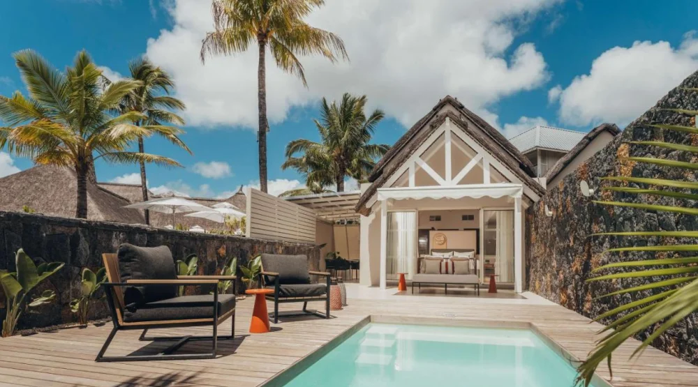 One Bedroom Beachfront Villa with Private Pool at Radisson Blu Azuri Resort & Spa Mauritius