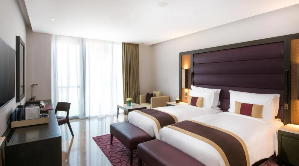 Deluxe Twin Room at Kempinski Hotel Muscat