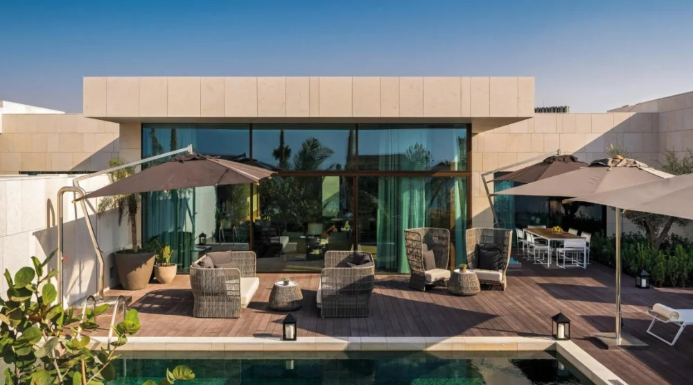 Two Bedroom Pool Villa with Beach View at Bvlgari Resort Dubai