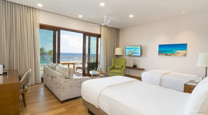 Oceanfront Junior Suite Double at Aurora Anguilla Resort & Golf Club