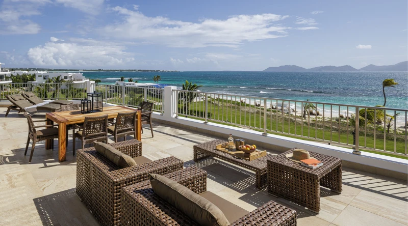 Oceanfront Deluxe Suite at Aurora Anguilla Resort & Golf Club