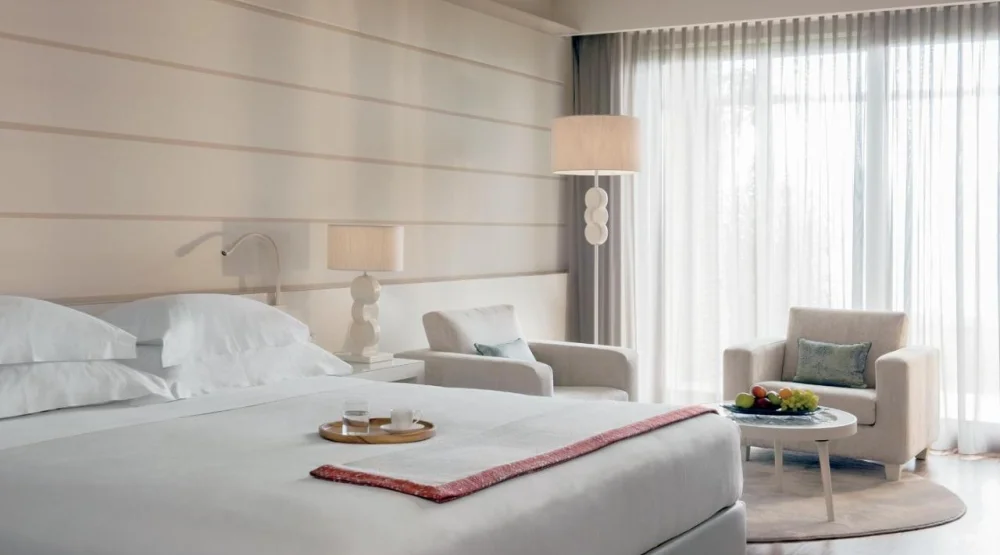 Junior Suite with Lake View and Terrace at Lefay Resort & Spa Lago Di Garda