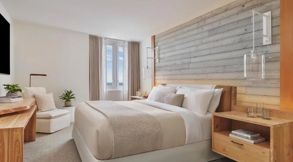 One Bedroom King Suite with Balcony - Oceanfront at 1 Hotel South Beach