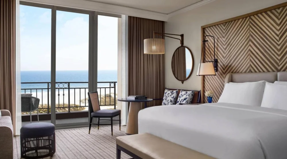 Deluxe King Room with Coastal View - High Floor at The Ritz-Carlton Amelia Island